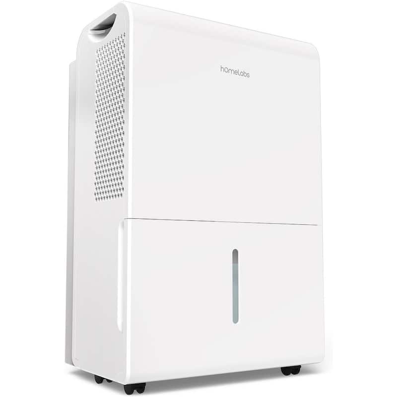 hOmeLabs 3000 Sq. Ft. Dehumidifier - Ideal for Medium to Large Bedrooms and Home Basements - 35 Pint - 35 Pint