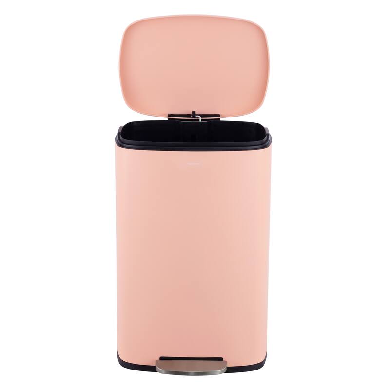 happimess Curtis 8-Gallon Step-Open Trash Can