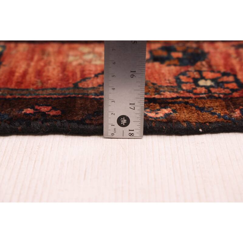 ECARPETGALLERY Hand-knotted Andelz Navy Wool Rug - 5'5 x 9'10