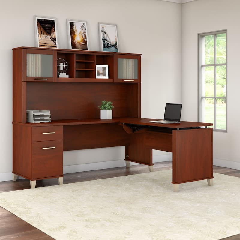 Bush Furniture Somerset 72W 3 Position Sit to Stand Desk