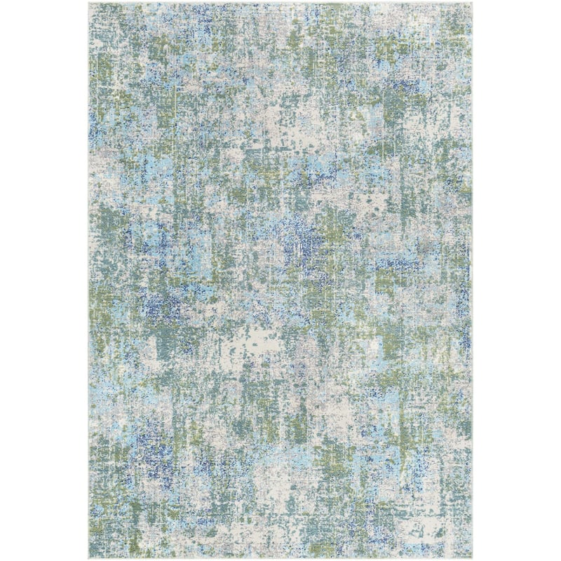 Livabliss Bodrum Casual Abstract Indoor/Outdoor Area Rug