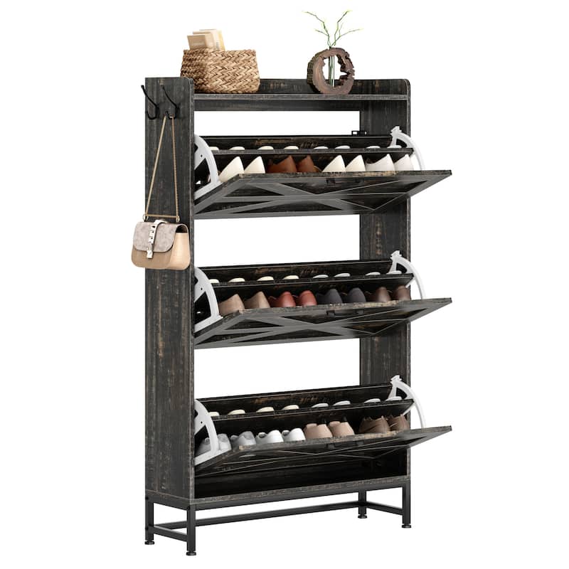 Shoe Cabinet, Entry Home Shoe Cabinet, Entrance Balcony Storage Cabinet, Large Capacity Shoe Rack