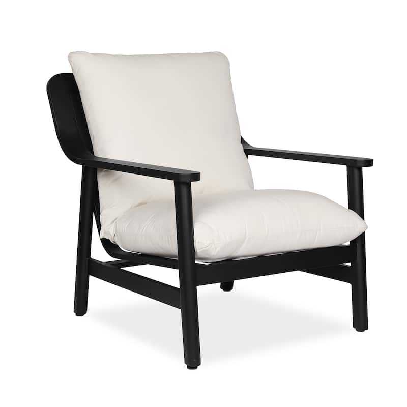 Pomona Outdoor Chair Set (2) with Sunbrella Cushions by Real Flame