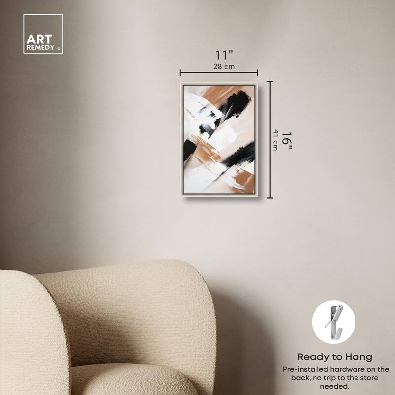 Sable and Sand II Canvas by Art Remedy