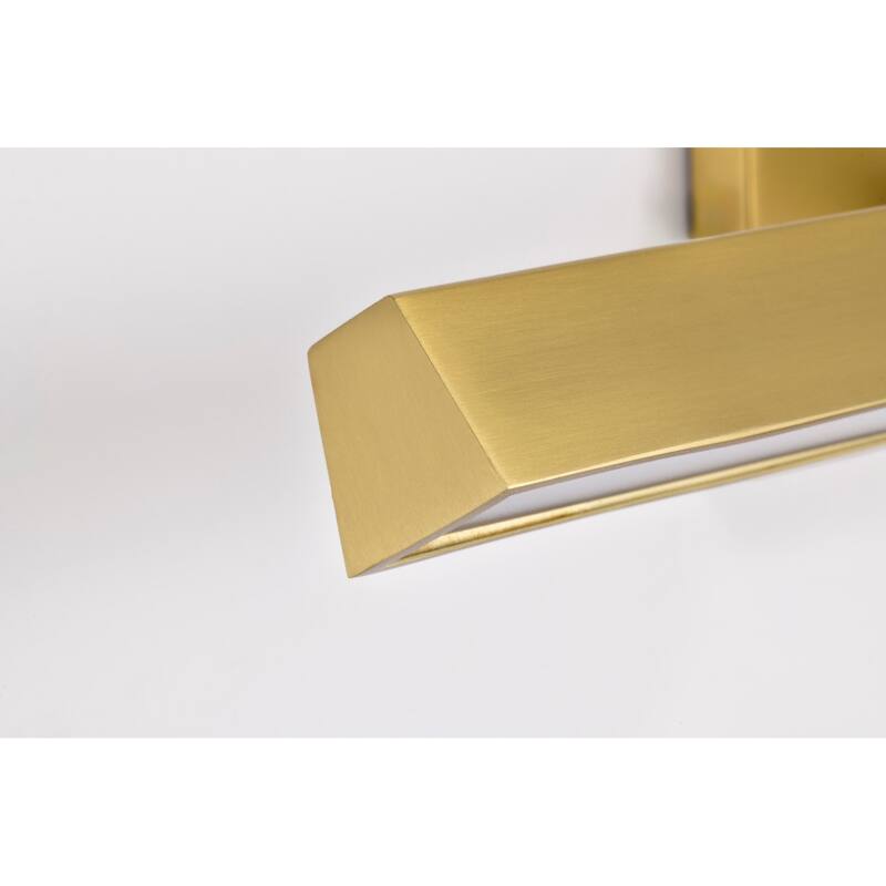 Mila 1 Foot LED Picture Light 3 CCT Selectable Vintage Brass Finish Acrylic Lens - Vintage Brass