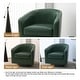 preview thumbnail 24 of 143, Modern 360°Swivel Accent Chairs Barrel Armchairs
