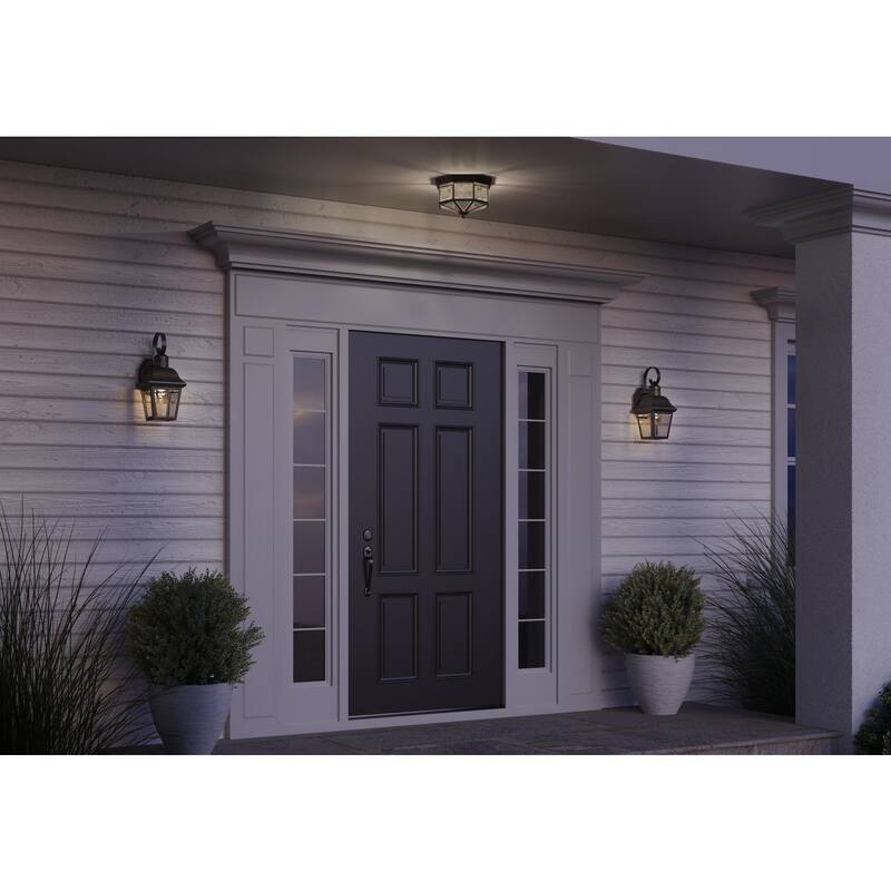 Andover Collection One-Light Small Wall Lantern - 12.5" x x 5.5"