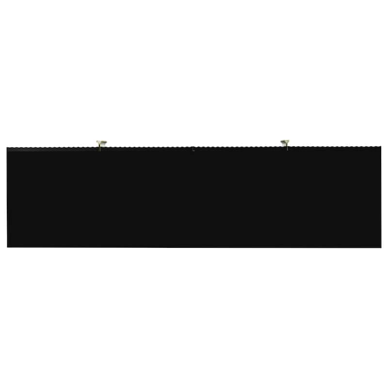 Modern Elegant 4-door Sideboard Gold Metal Handle Buffet Cabinet