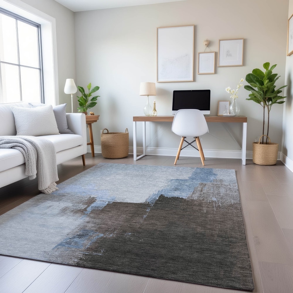 Premium Washable Super Soft Abstract Chic Mayfield Rug