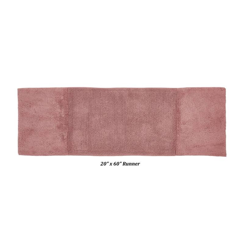 Better Trends Bath Rug 100% Cotton Water Absorbent Tufted Bathroom Rugs for Shower, Sink Mats Machine Wash Granada Collection