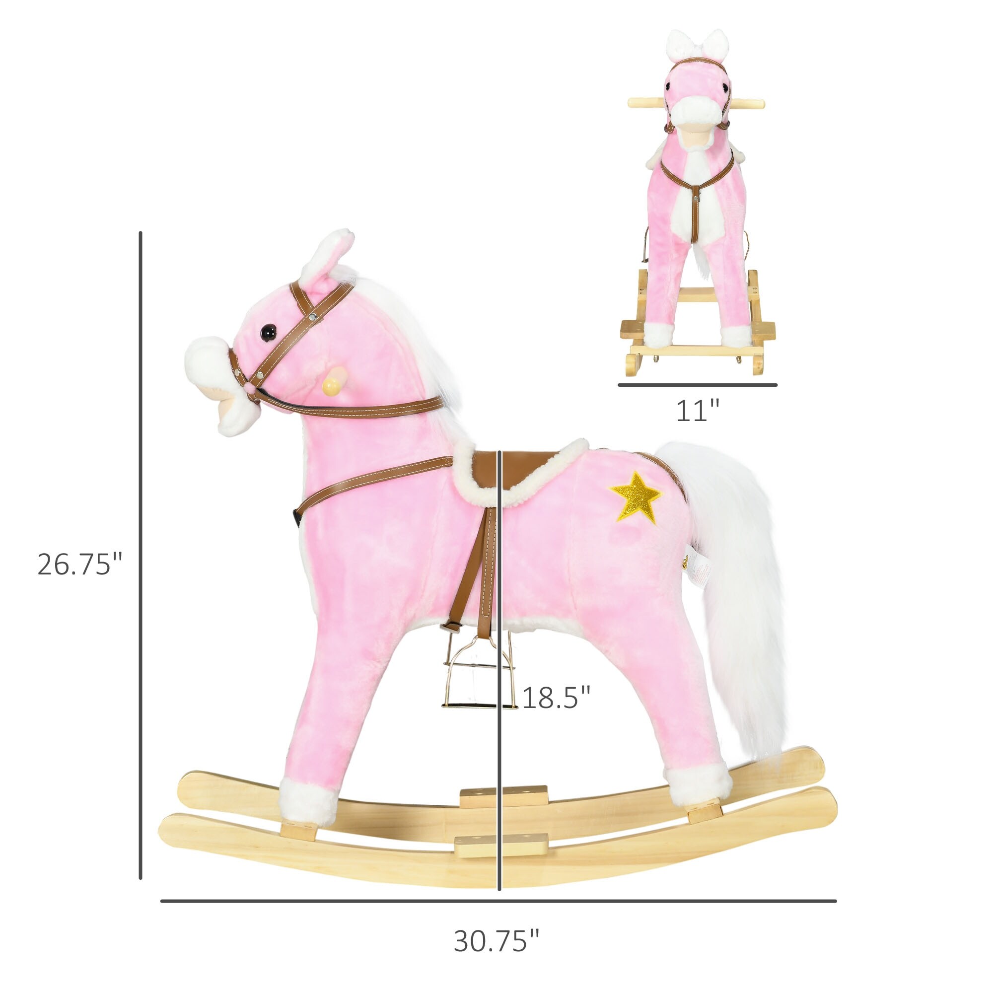 Toddler rocking horse with sound new arrivals