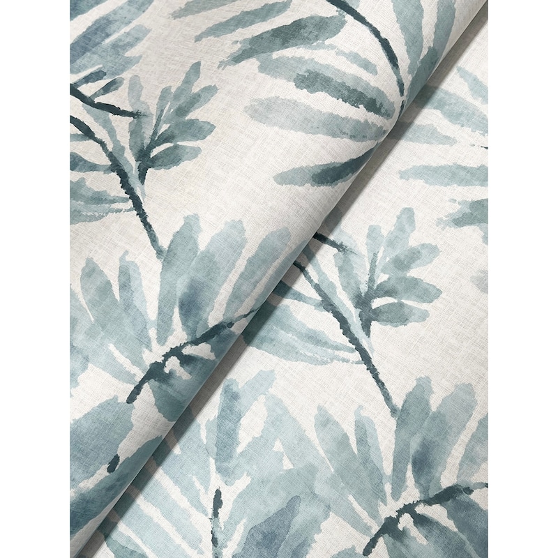A-Street Prints Serenade Blue Ferns Wallpaper