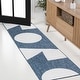 preview thumbnail 14 of 16, JONATHAN Y Lucian Modern Geometric Abstract Two-Tone Area Rug