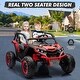preview thumbnail 2 of 28, 2 Seater Kids Electric Utv, 24V 4WD Ride On Car with Remote Control