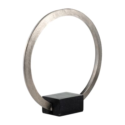 Sagebrook Home Modern Abstract Art Sculpture with Textured Finish