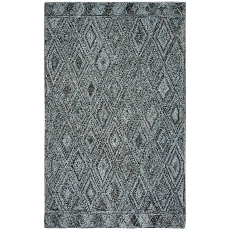 SAFAVIEH Handmade Abstract Eivor Modern Wool Rug