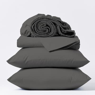 Purity Home 400TC 100% Cotton Super Soft Silky Sateen Sheet Set