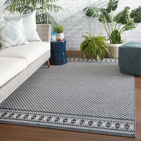 Renae Indoor/ Outdoor Trellis Area Rug. Opens flyout.
