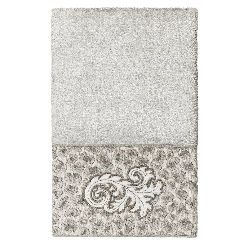 Authentic Hotel and Spa 100% Turkish Cotton April 3PC Embellished Towel Set