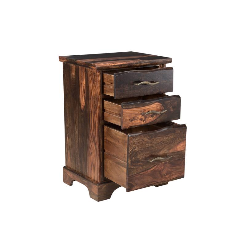 Avenue 2-piece Live Edge Solid Wood Desk Set