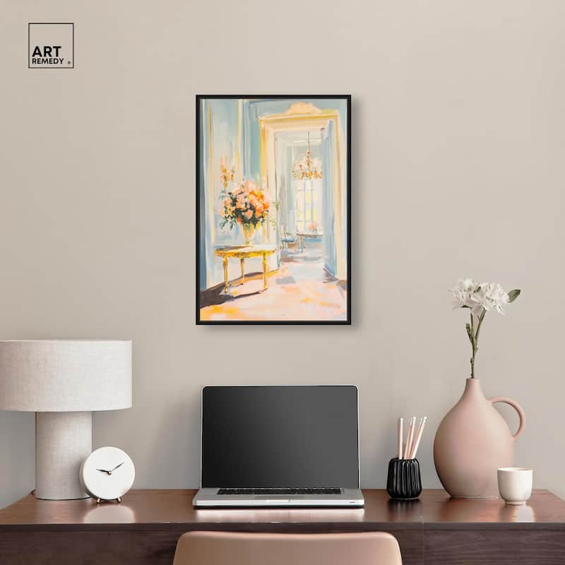 Glowing Room II Canvas by Art Remedy
