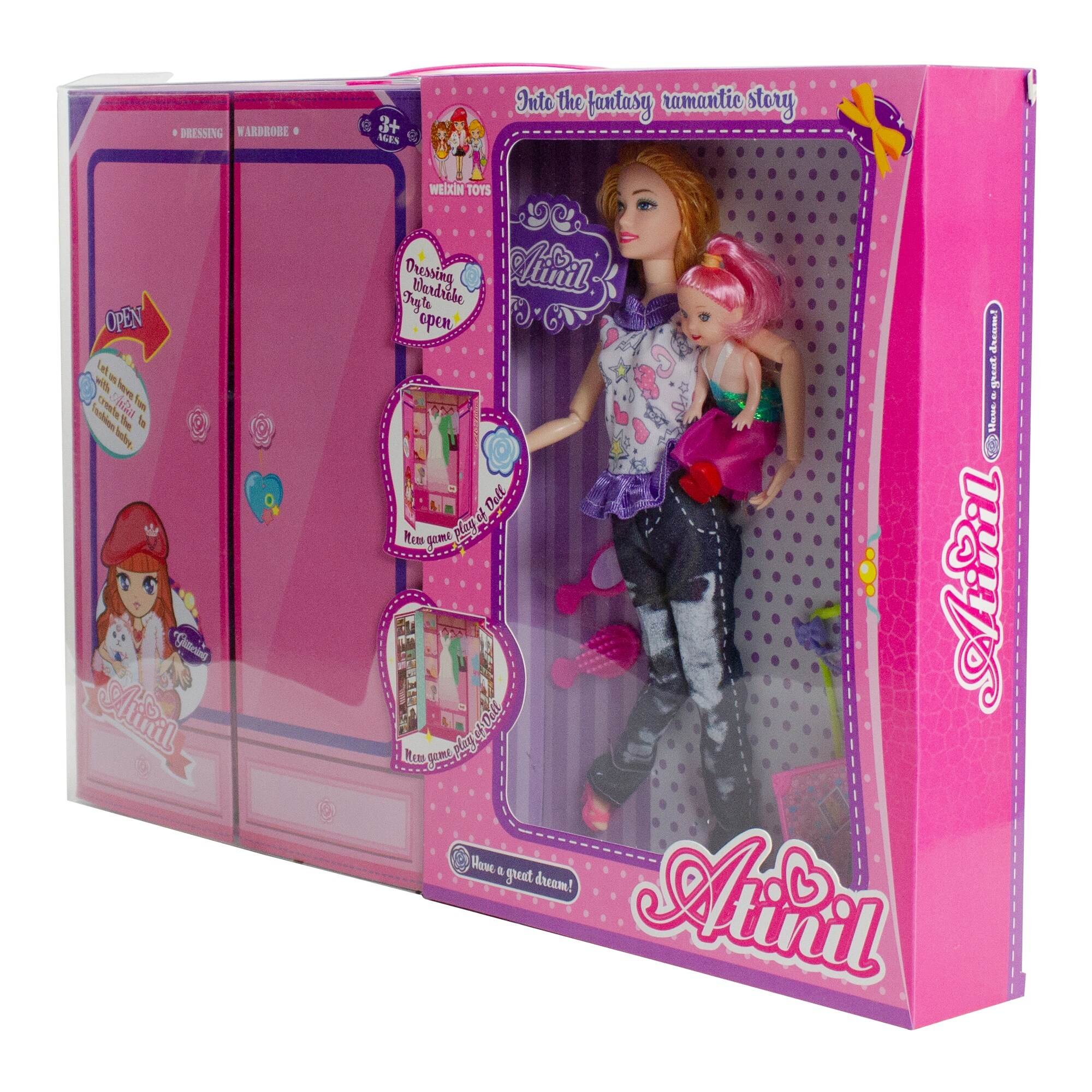 doll beauty set