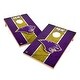 preview thumbnail 1 of 3, Vintage McKendree University Bearcats Regulation 2x4 Cornhole Set