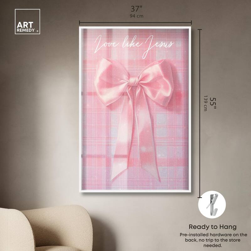 Love Like Jesus Bow Shadowbox by Art Remedy