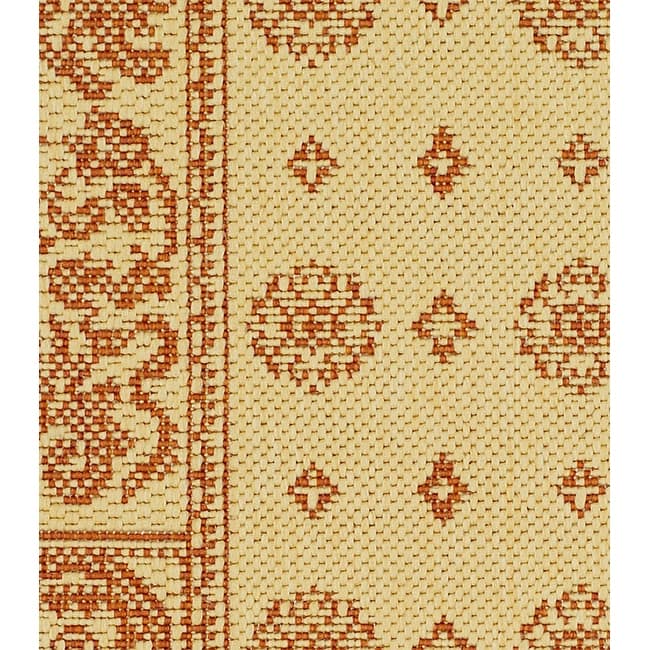 SAFAVIEH Courtyard Beverley Indoor/ Outdoor Waterproof Patio Backyard Rug