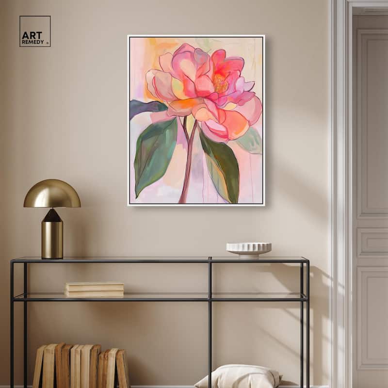 Softly Unfurling I Canvas by Art Remedy