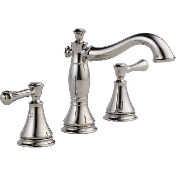 Shop Delta 3597lf Mpu Cassidy Widespread Bathroom Faucet With Pop