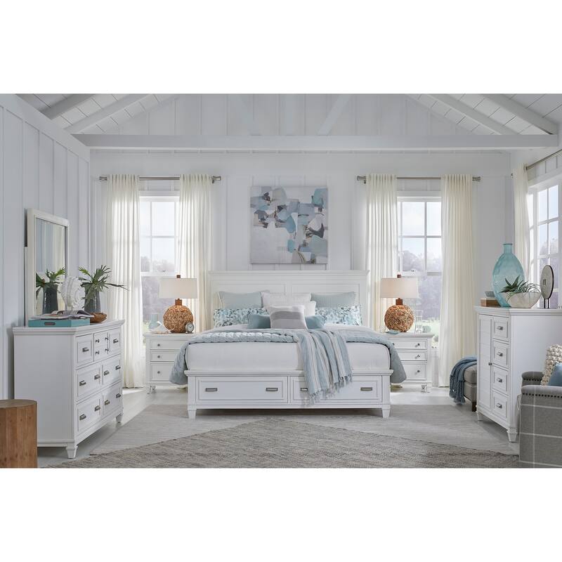 Magnussen Home Charleston White Dove Drawer Dresser