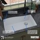 preview thumbnail 11 of 55, Karran Undermount Quartz Single Bowl Kitchen Sink