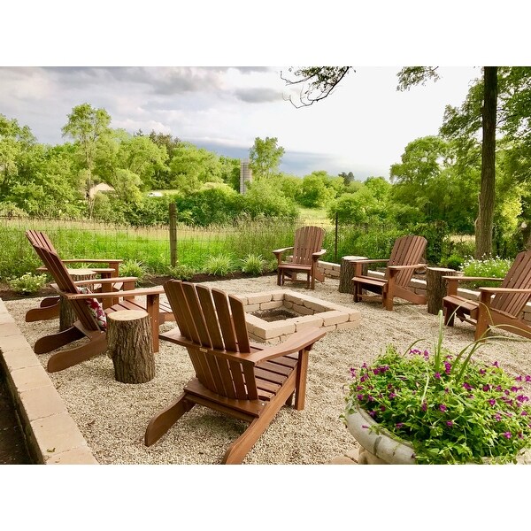 Eucalyptus Adirondack Chair with Built in Ottoman On Sale Bed