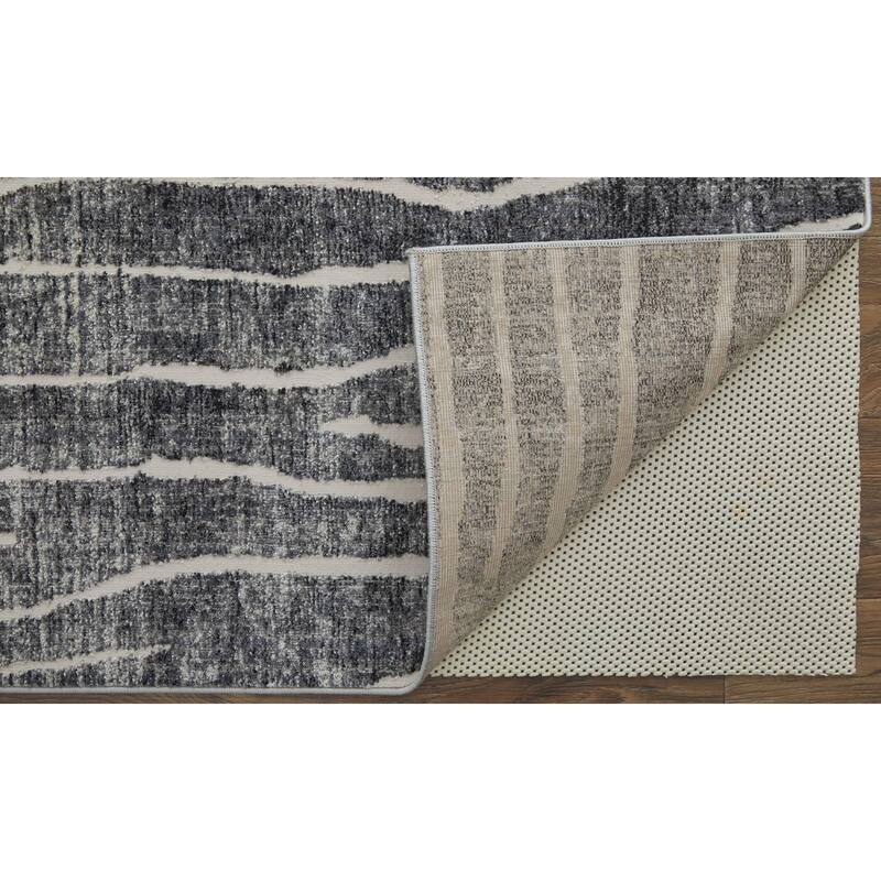 Grand Bazaar Kiba Machine Made Abstract Transitional Area Rug