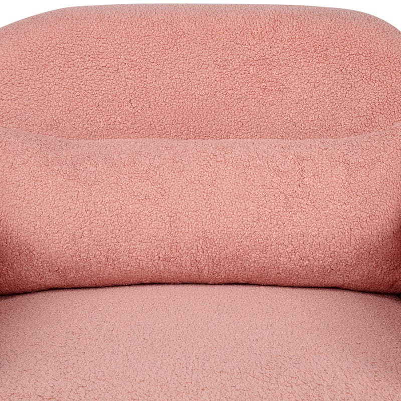 Stylish and Minimalist Single Sofa Chair with Arms and Pillow, Armchair, Accent Chair for Living Room, Bedroom, Study
