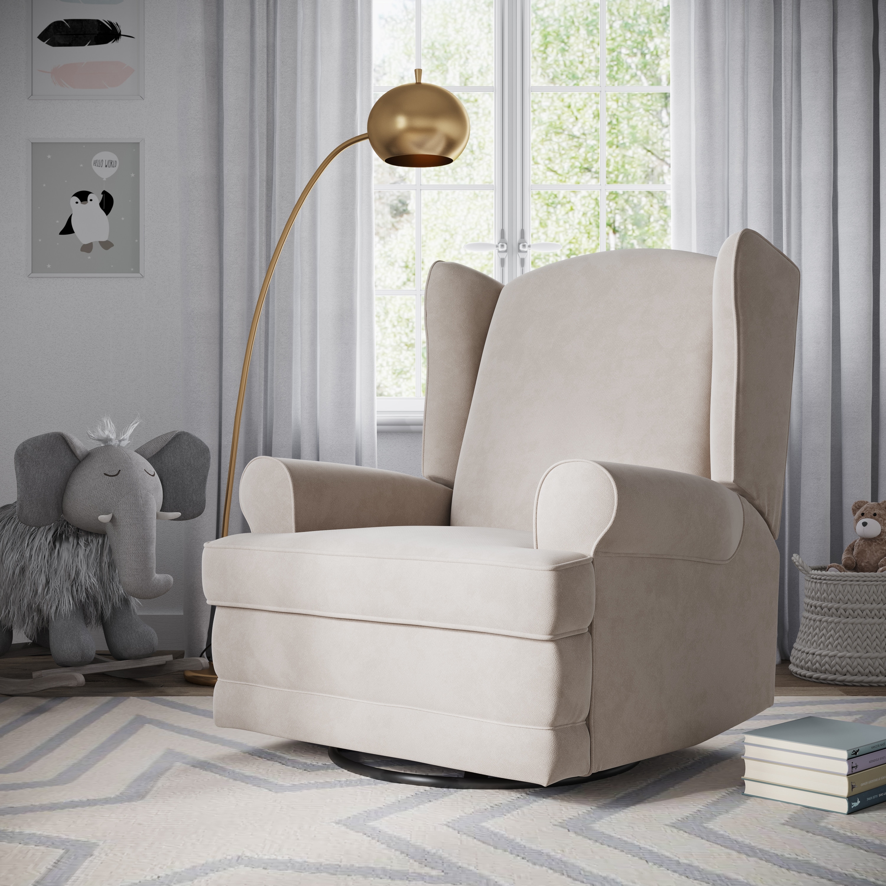 Serenity cheap nursing glider
