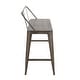 preview thumbnail 7 of 19, Carbon Loft Samira Industrial Counter Height Bench - N/A