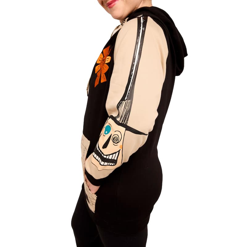 The Nightmare Before Christmas Mayor Cosplay Glow Unisex Hoodie