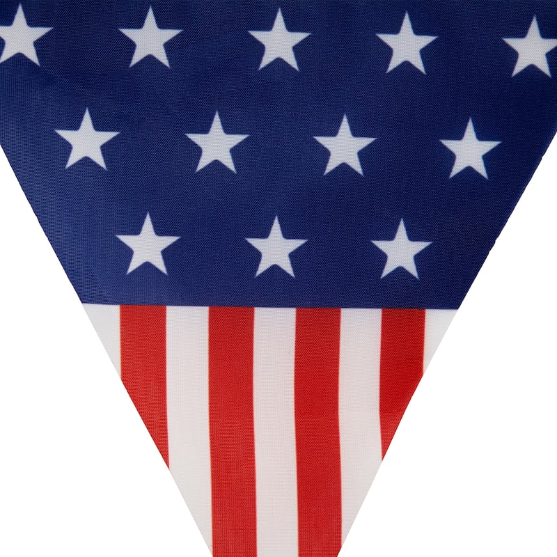 9.75' Americana Pennant USA Flag Hanging Wall Banner
