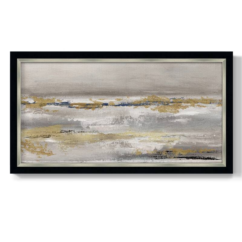 Golden Fog Premium Framed Canvas- Ready to Hang