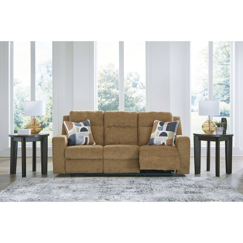 Signature Design by Ashley Kanlow Brown Reclining Sofa - 86"W x 40"D x 40"H