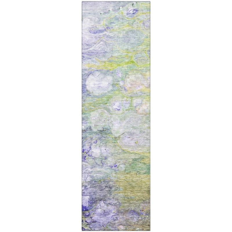 Premium Washable Super Soft Contemporary Ripples Mayfield Rug
