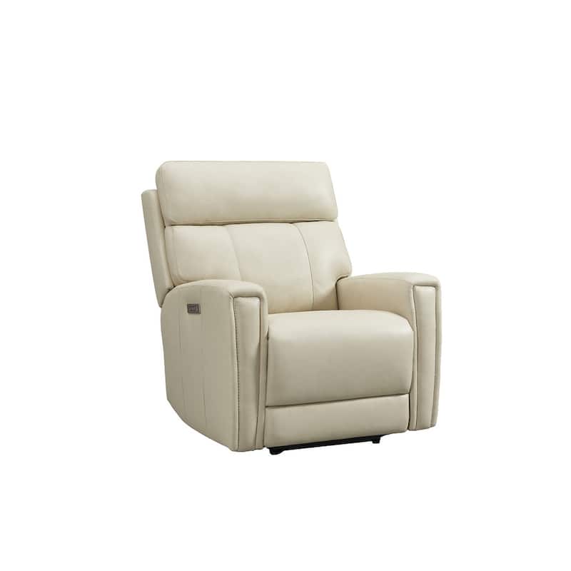 Genuine Leather Zero Gravity Power Recliner Chair with Power Headrest, USB&USB-C Port