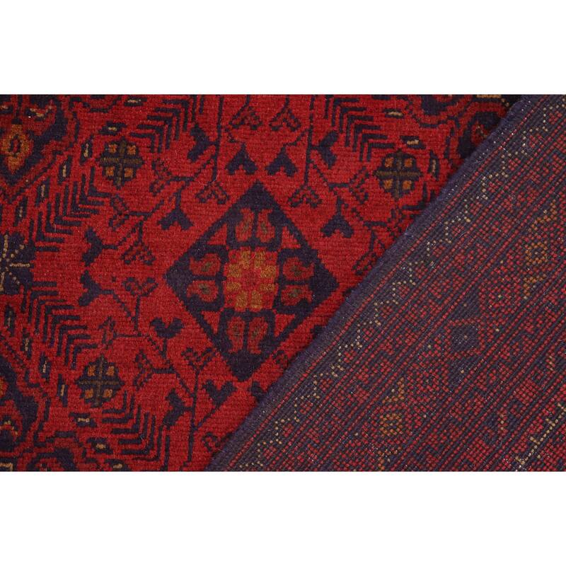 Southwestern Biljik Khal Mohammadi Kataleya Red/Blue Rug - 6'7'' x 9'8''
