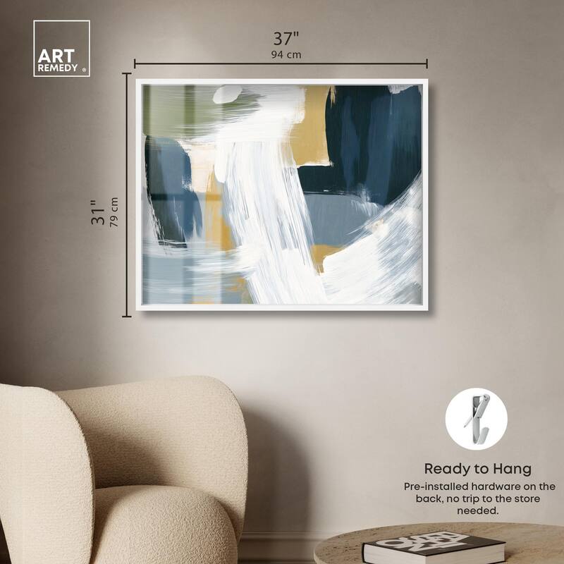 Moss Layers III Shadowbox by Art Remedy