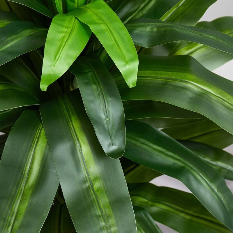 Artificial Birds Nest Fern Set - 3 Contemporary Plants for Home Decor - Green - 45