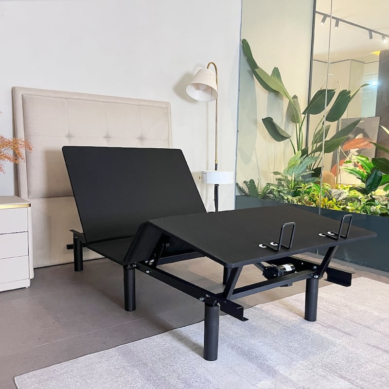 Twin XL Adjustable Bed Base Frame - Black - Twin XL