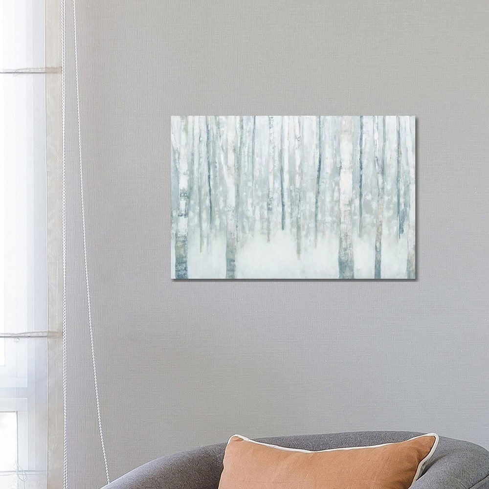 iCanvas "Birches In Winter II" by Julia Purinton Canvas Print