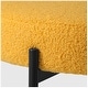 preview thumbnail 32 of 48, Bayville Mid-Century Curved Back Fabric Upholstered Metal Dining Chair (Set of 6)